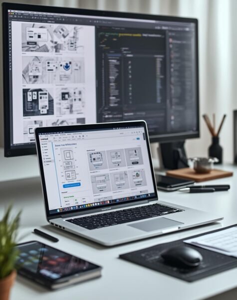 create photo related to ui_ux in size of 382 x 482.53 px
